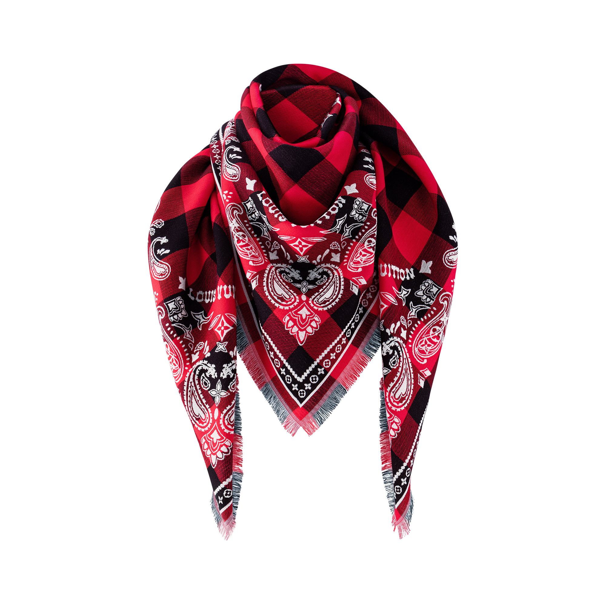 LOUIS VUITTON/ストール・ダミエバッファロー Damier Buffalo Stole S00 - Men - Accessories | LOUIS VUITTON ®